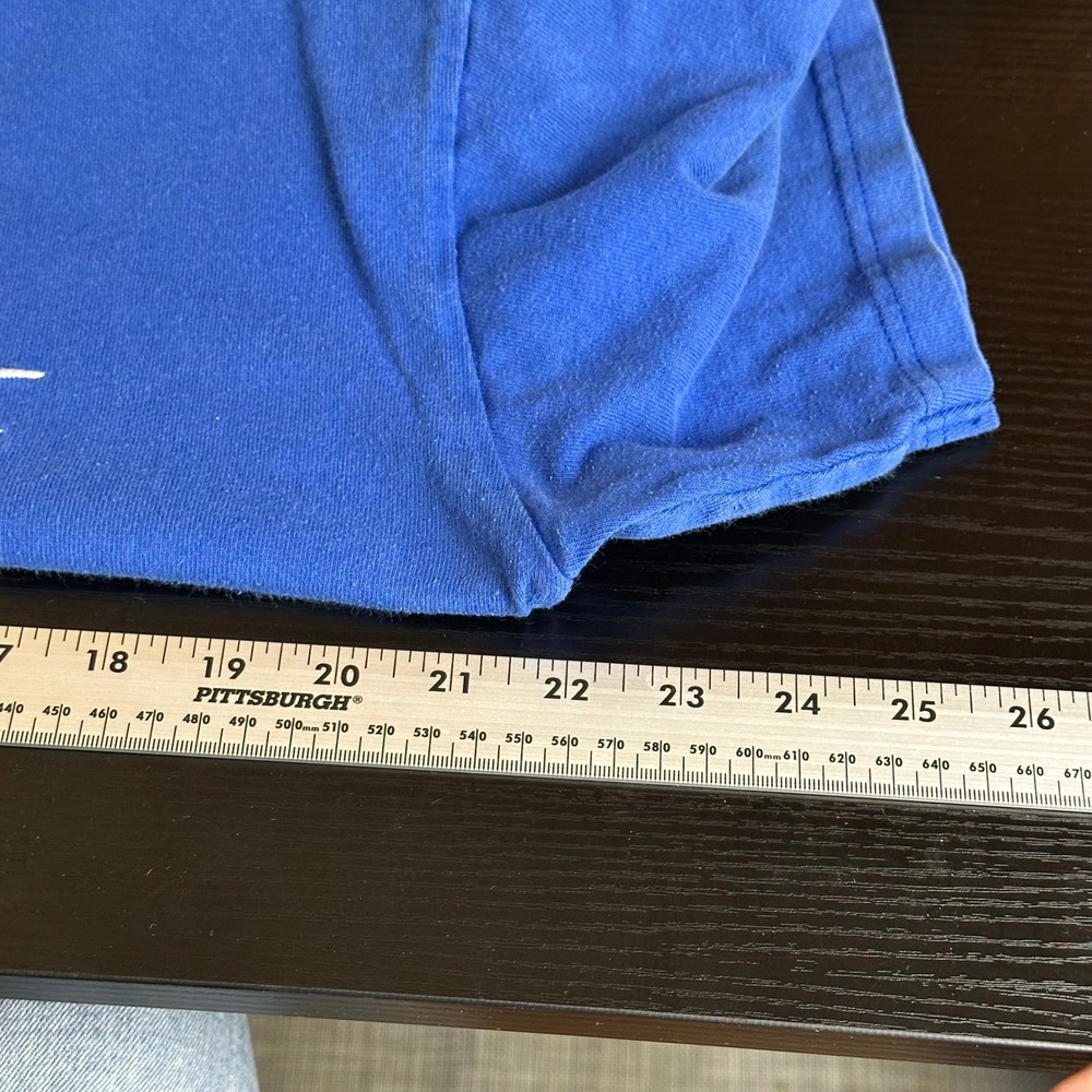 Tommy Jeans Mens‎ Blue Script Logo Graphic T-Shirt Medium DM05674 - Picture 8 of 9